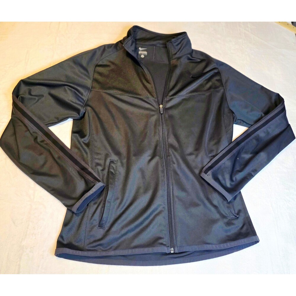 Nike Men's Epic Training Full-Zip Track Jacket Black (Style 519534-060) Size M